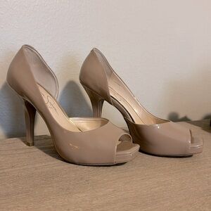 Nude Pump Heels